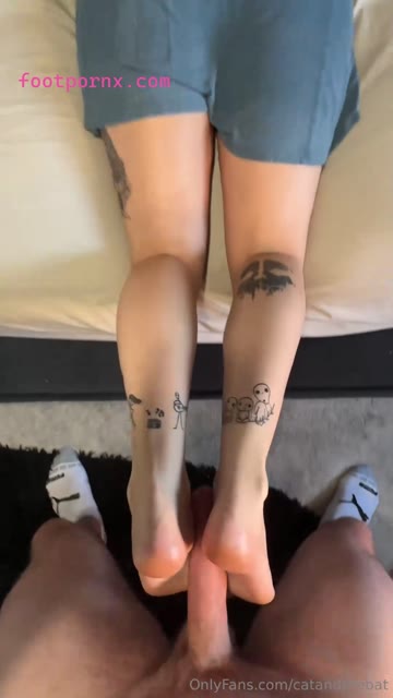 catandthebat footjobs and and cum 4