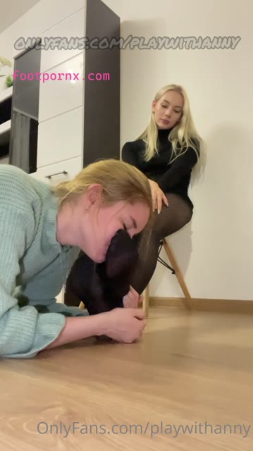 playwithanny foot worship lesbians sock smelling and feet  12