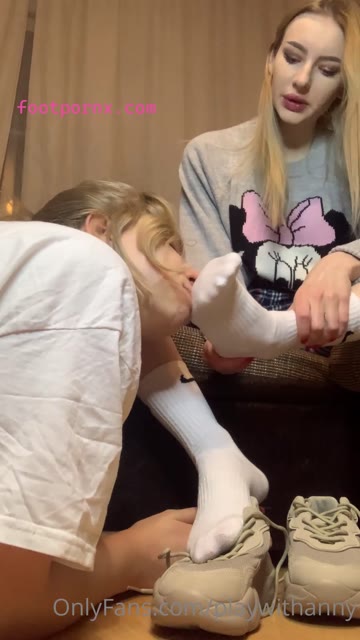 playwithanny foot worship lesbians sock smelling and feet  21